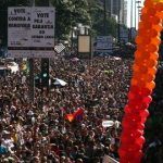 Millones de personas celebran el tradicional Orgullo LGTB de São Paulo 