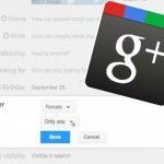 Google+ ofrece a usuarios la opción de no revelar su género