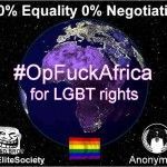 Campaña contra páginas web de gobiernos homófobos africanos