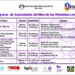 La Municipalidad de Lima conmemora el Mes de las Rebeldias Lésbicas 