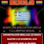 La comunidad LGTB griega pide ayuda internacional ante el ascenso de la violencia neonazi. Este martes, concentración en Madrid