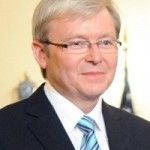 El primer ministro australiano, el laborista Kevin Rudd, promete ahora aprobar el matrimonio igualitario si gana las elecciones
