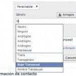 Facebook lanza en España su nueva opción de género personalizado