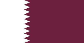 Bandera de Qatar (Catar)