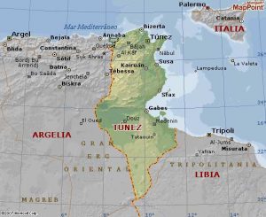 Mapa-de-Tunez